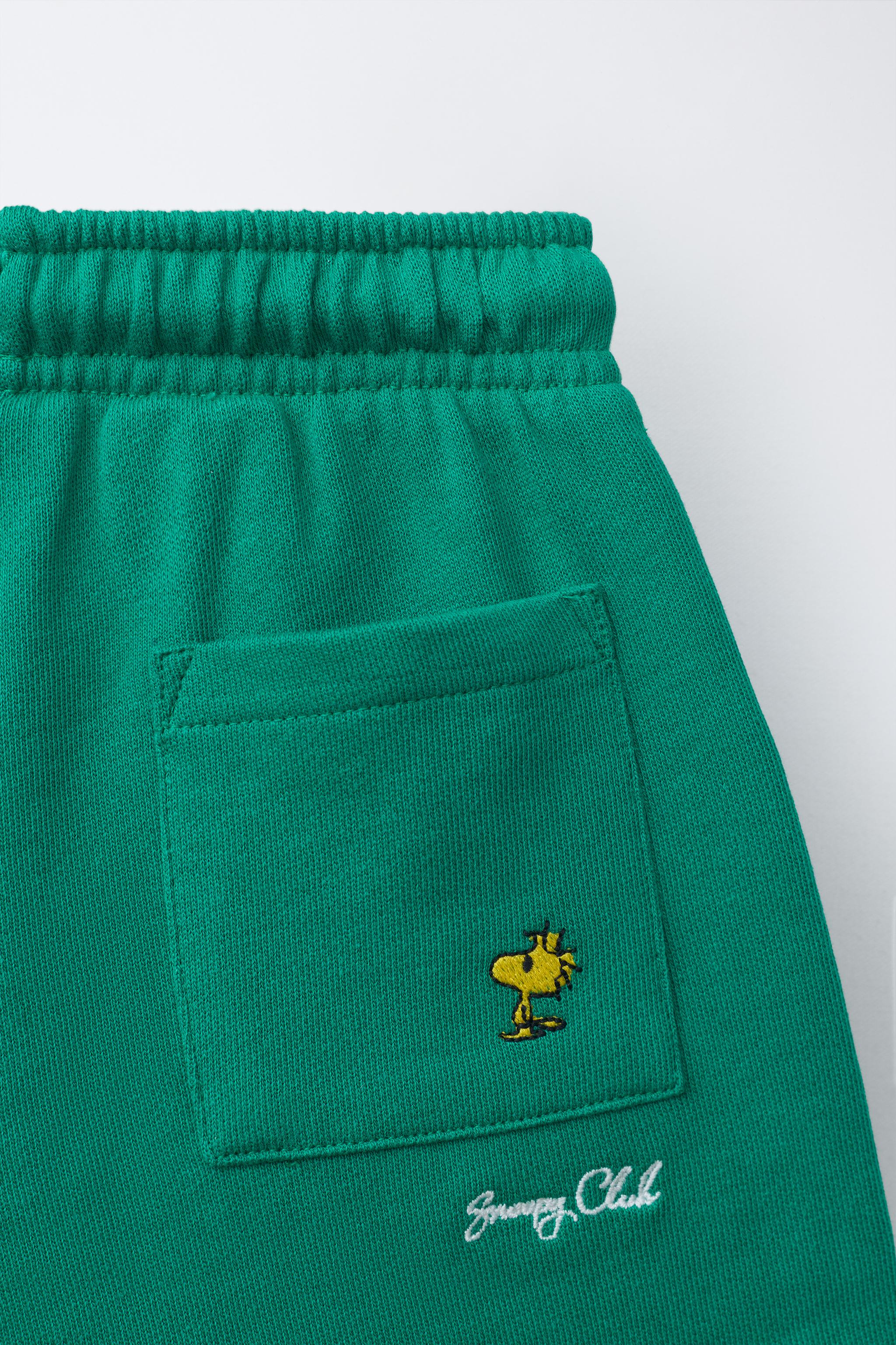 EMBROIDERED SNOOPY PEANUTS™ BERMUDA SHORTS